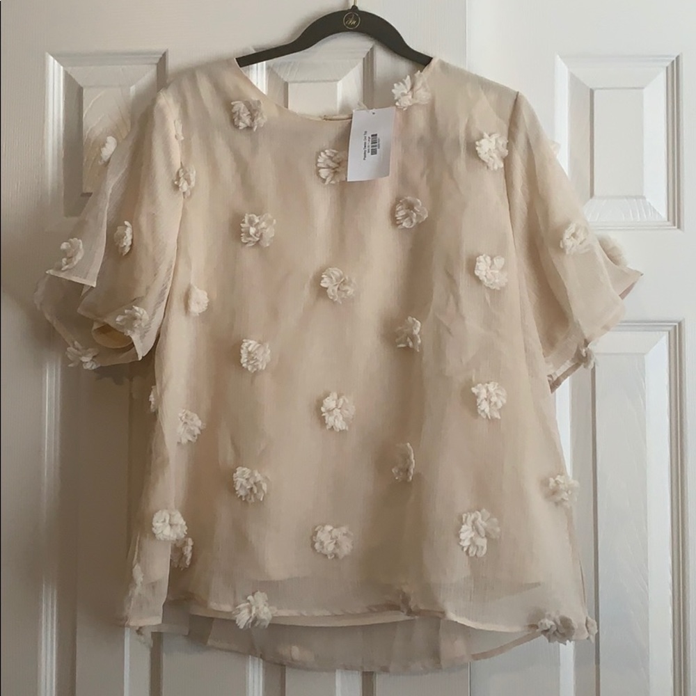 Swiss Dot Top Lettie Boutique, Roolee